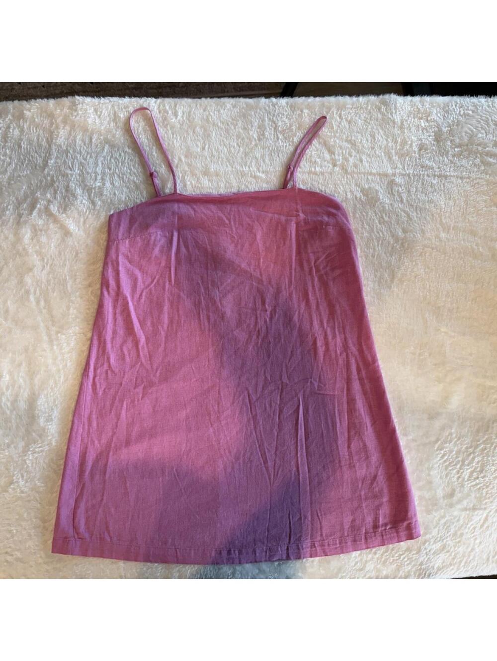 a new day Pink Spaghetti Strap Dress Size Small New with Tags